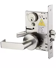 SUMBIN Commercial Mortise Lockset with Lever for Entry/Office Door F04 (M704)