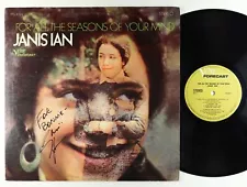 Janis Ian - ...For All The Seasons Of Your Mind LP - Verve Forecast Autograph