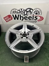 19” MERCEDES SL550 SL600 SLS FRONT OEM AMG WHEEL RIM 2009-2013 FACTORY 85078 OE