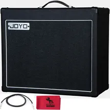 JOYO 112 1x12" 60-Watt Guitar Cabinet, Celestion Vintage 30 w/ Cable & Cloth