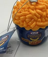 Kraft Macaroni & Cheese Mac Christmas Tree Ornament Faux Food 2022 Ruz