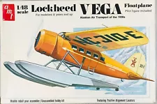 1/48 AMT Lockheed VEGA 1930s Alaskan Air Transport Plastic Scale Model Kit T637