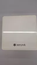 SNOWPEAK Lunch Box Lunchbox 2017 Spring Novelty Very Rare Not for sale Japan