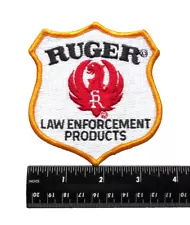 RUGER FIREARMS LAW ENFORCEMENT PRODUCTS COLLECTIBLE JACKET VEST PATCH