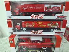 1957 chevy chase coca cola and 2 cars and trucks