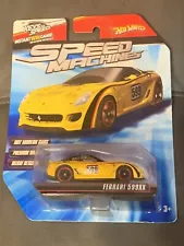 Hot wheels Speed Machines Ferrari 599XX Yellow