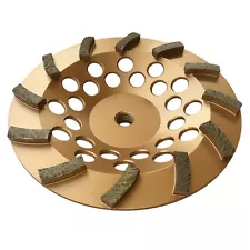 Diamond Grinding Cup Wheels for Concrete or Masonry, #30/40 Grit, 5/8"-11 Arbor