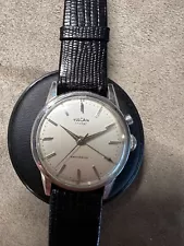 Vintage Vulcain Cricket Alarm Watch