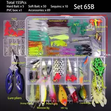 Premium Fishing Lure Set - Bass Pike Crank