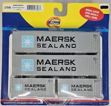 New Listing27896 Athearn Maersk Sealand Container Assortment