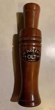 P.S. Olt 66 Duck Call, Wood Made In Pekin, Ill. USA