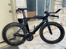 Trek Speed Concept Tri Bike - Size Large, 2019, Sram Red Manual Shift. Zipp 808