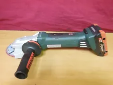 Metabo WPF18LTX125 18V 4.5"/5" Cordless Flathead Grinder w/ 4.0Ah Battery