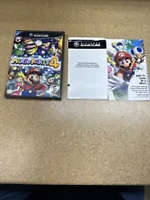 Mario Party 4 Nintendo GameCube OEM Case And Cover Art Only No Disc No Manual