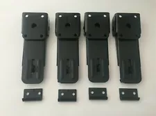 4 LOCKING RV Pop up Tent Camper BLACK LID LATCH NEW SALE