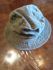 Polo Ralph Lauren Bucket Hat Green Mesh Lined Medium