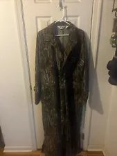 vtg. 10x realtree camo hunting coveralls 2XL Regular . made in u.s.a.