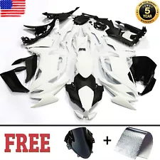 White Fairing Kit BodyWork For Kawasaki Ninja 650 EX650 2020 2021 2022 2023 2024 (For: 2020 Kawasaki Ninja 650)