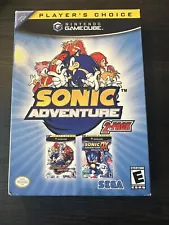 Sonic Adventure 2 pack Nintendo GameCube NIB RARE!! SEALED