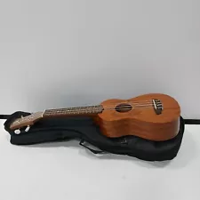 Luna Acoustic Ukulele with Travel Bag