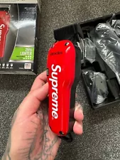 Supreme Andis Envy Li Adjustable Blade Clipper Red BRAND NEW!