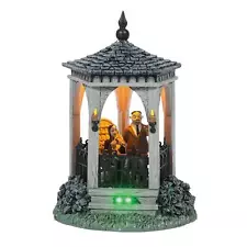 Resin,The Addams Family Village Gazebo at Moonlight Lit Building, 6.89 Inch, ...