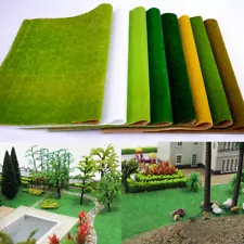 Grass Landscape Mat Scenery Sand Table Railway Model Artificial Grass Carpet