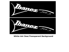 Ibanez Jem Jr guitar head stocks Restoration decal water slide Logo 246w