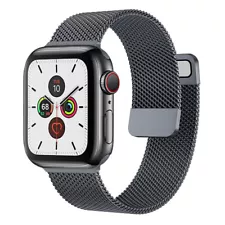 Stainless Steel Mesh Band Strap for Apple Watch Series 9 8 7 6 SE 40/44/41/45mm