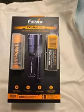 Fenix TK35UE V2.0 LED 5000 Lumens Tactical Flashlight Torch - batteries included