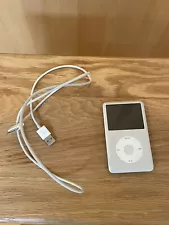 Apple iPod Classic 6th Generation 120 GB Silver Working