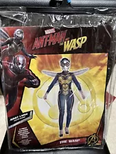 Marvel Ant Man and the Wasp Hope Costume Women's Large 10-12 Suit Wings & Mask