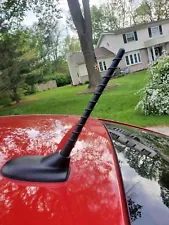 7" Short Black Rubber Spiral Antenna Mast Radio AMFM for DODGE AVENGER 2008-2014 (For: 2010 Dodge Avenger)