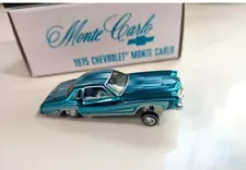 Hot Wheels Collectors RLC Exclusive 1975 Chevrolet Monte Carlo Blue Presale