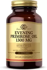 Solgar Evening Primrose Oil 1300 mg, 60 Softgels