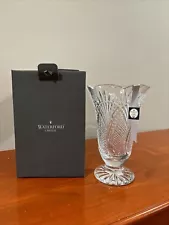 *NEW* Waterford Crystal SEAHORSE 2001 Classic Collection Footed Vase 10" Ireland