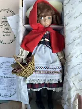 Knowles Little Red Riding Hood Porcelain Effner Doll