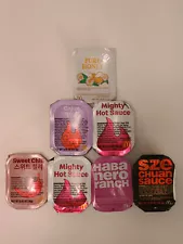 Limited Edition McDonalds Sauces! Szechuan! Mighty Hot Sauce! Sweet Chili! Cajun