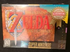 NEW SEALED The Legend of ZELDA A Link to the Past Super Nintendo SNES H-Seal