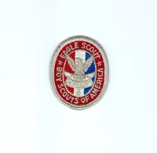 BSA Eagle Scout badge late 1950's gauze back