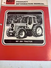 Massey Ferguson MF 699 Tractor Dealer Sales Specifications Brochure