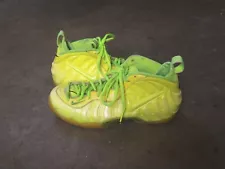 Nike Air Foamposite Pro Volt 2014 Men 9.5 Yellow Green 624041-700 Shoes