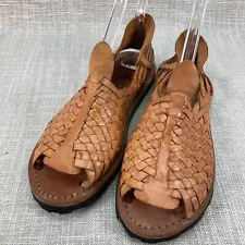 Aztec Huarache Sandals Mens US 7 Tire Tread Soles Hand Made in Mexico