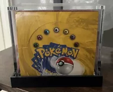 1999 Empty Pokemon Base Set Unlimited Booster Box W/Case WOTC