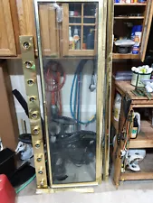 BRASS SHOWER DOOR FITS 22-24" OPENING