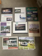 American Motorhome / Winnebago Sales Brochure Collection 1993-97 Eight Different