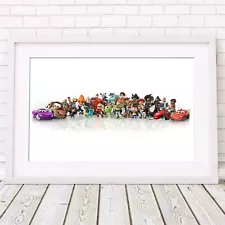 DISNEY CHARACTERS - Infinity Poster Picture Print Sizes A5 to A0 *FREE DELIVERY*