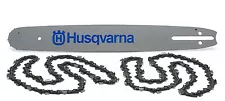 Husqvarna 345 others 16" chainsaw bar and 2 chains