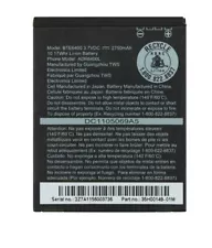 HTC BTE6400 Extended OEM Battery for Thunderbolt ADR6400