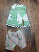 SALE! Cute Two Piece Set for Blythe Doll Fashion Designer Clothes Rabbit Set